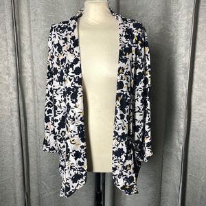 Women’s XL Robert Louis,  Black/Gold/White Cardigan